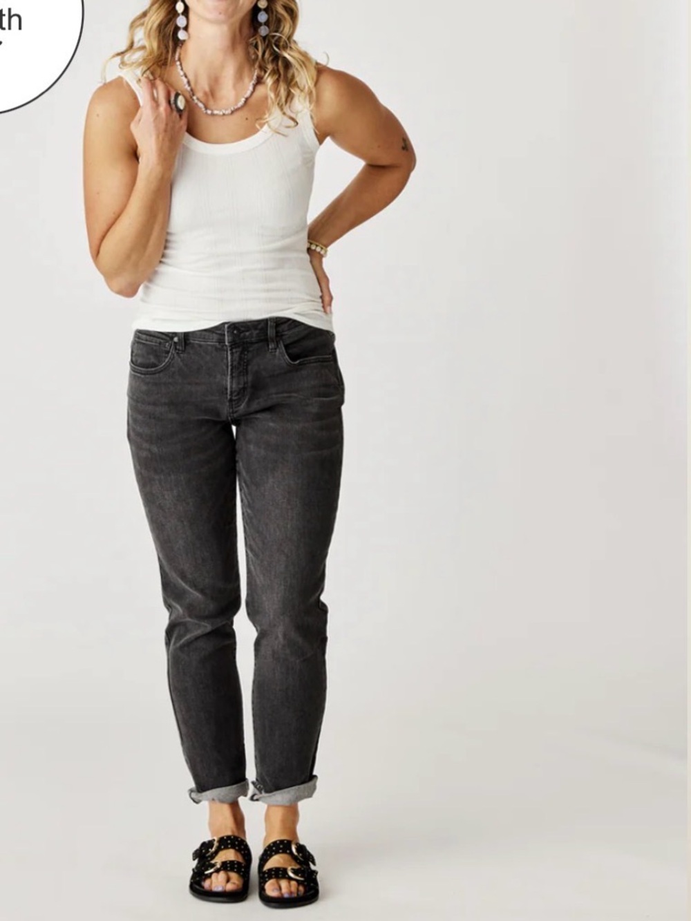 Carve Designs Carson Jean Women’s Black Washed Straight-Leg